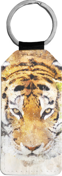 Другие животные - Keychain rectangular - Тигр символ Нового года - Mfest