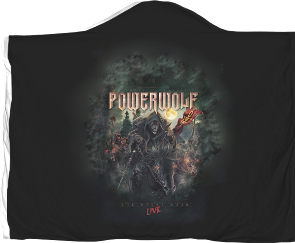 Powerwolf - Плед із капюшоном 3D - powerwolf 5 - Mfest