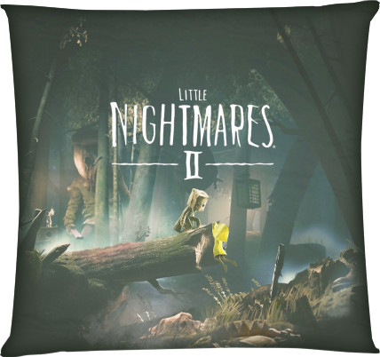 Little Nightmares - Подушка квадратна - Маленькі кошмари 2 - Mfest