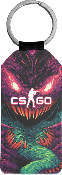 Counter-Strike: Global Offensive - Брелок прямокутний - CS GO Hyper Beast - Mfest