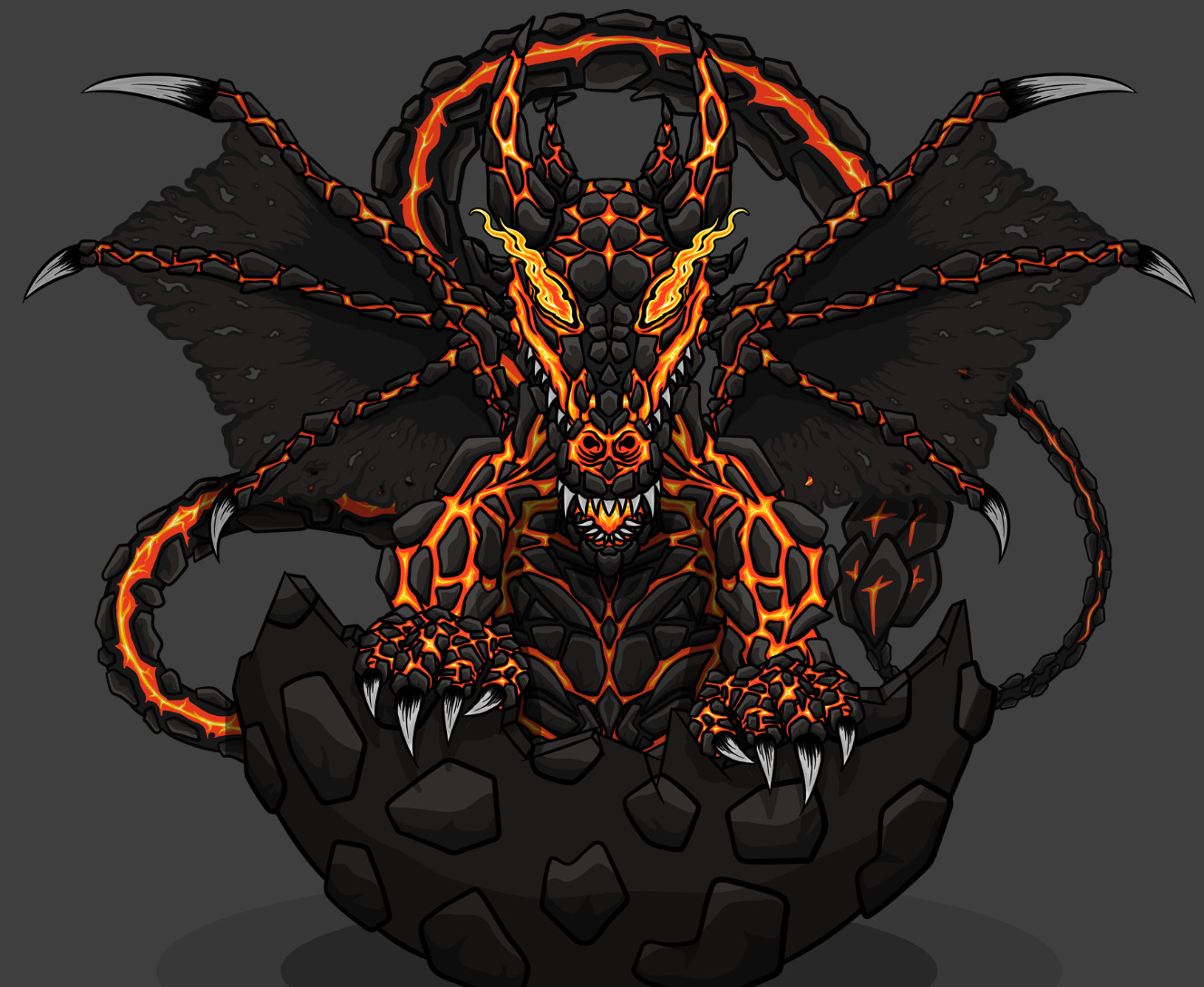 Дракон магмі - Magma Dragon