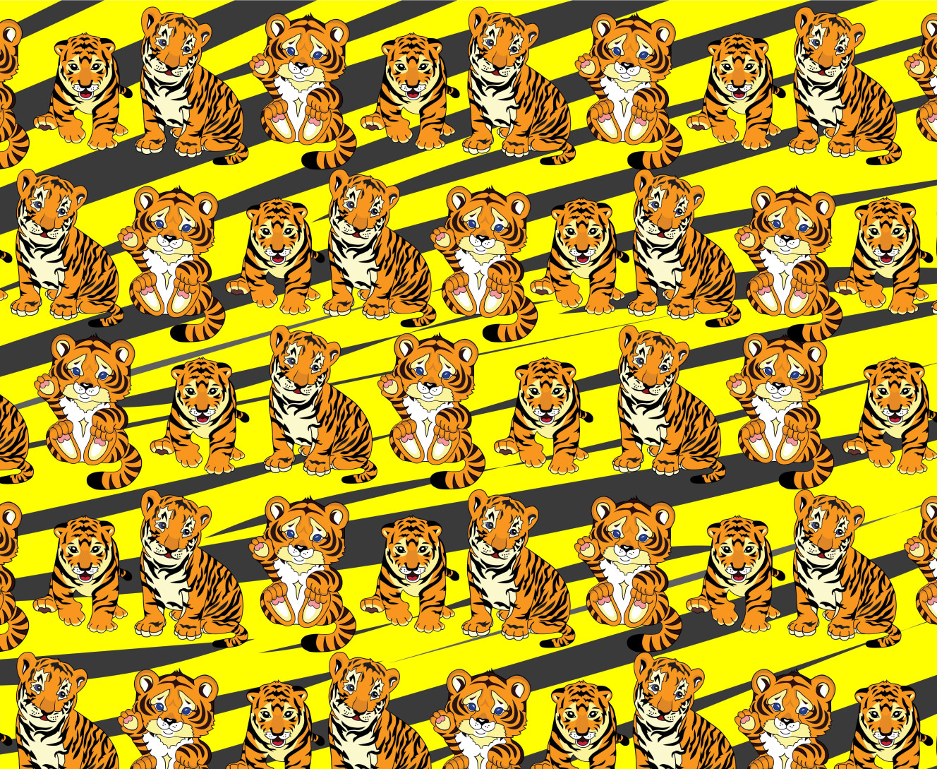 Няшні Тигрята