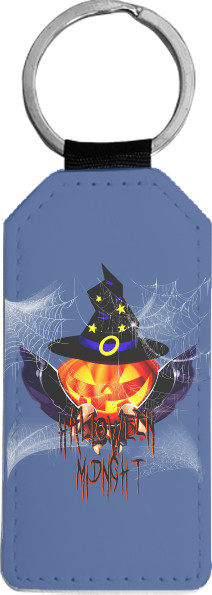 Happy Halloween scary pumpkin wizard