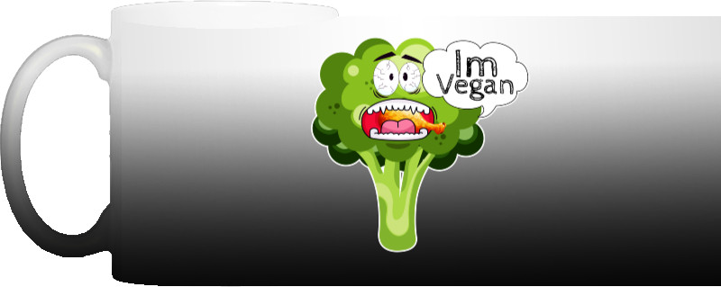 I'm Vegan broccoli