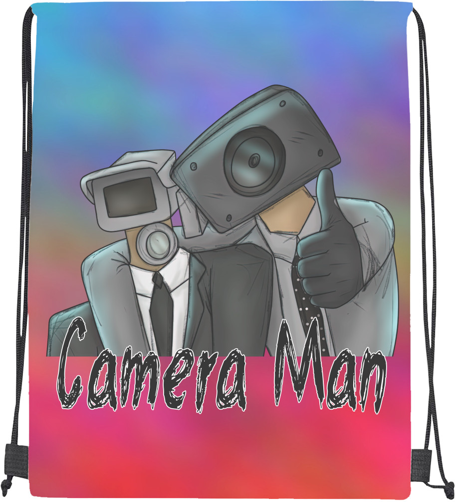Skibidi Toilet VS Cameraman - Sports bag - Camera Man - Mfest