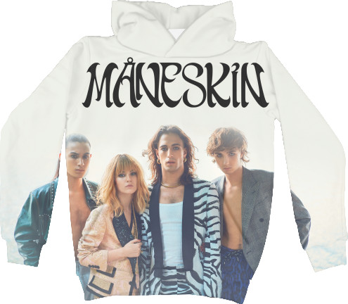 Maneskin - Худі 3D Дитяча - Maneskin 3 - Mfest