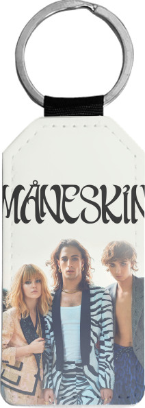 Maneskin - Брелок прямокутний - Maneskin 3 - Mfest