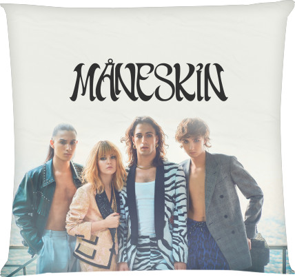 Maneskin - Подушка квадратна - Maneskin 3 - Mfest