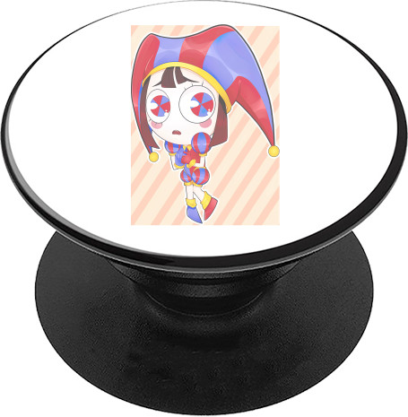 The Amazing Digital Circus - PopSocket Stand for mobile - Pomni - Mfest