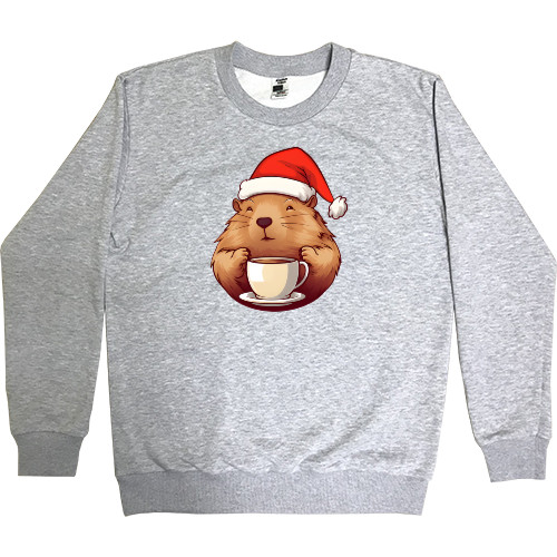 Capybara - Sweatshirt Premium Women - Capybara and Cocoa - Mfest