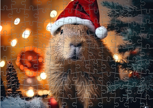 New Year's capybara