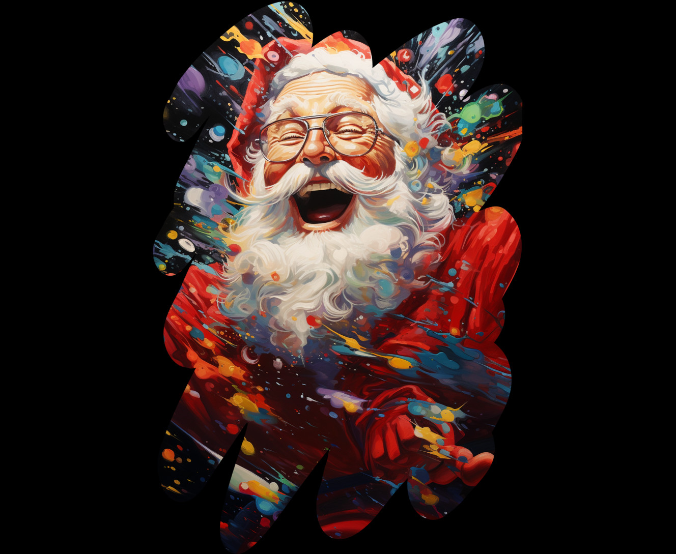  Cheerful Santa Claus