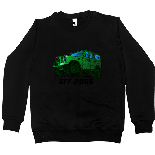 Автомобильная тематика - Sweatshirt Premium Men - Ваз хантер Off-road - Mfest