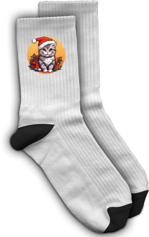 Свята - Шкарпетки - Різдвяний Кіт - Mfest