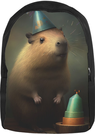  Capybara in a cap