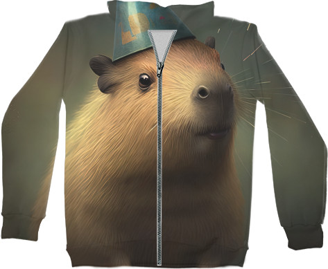  Capybara in a cap