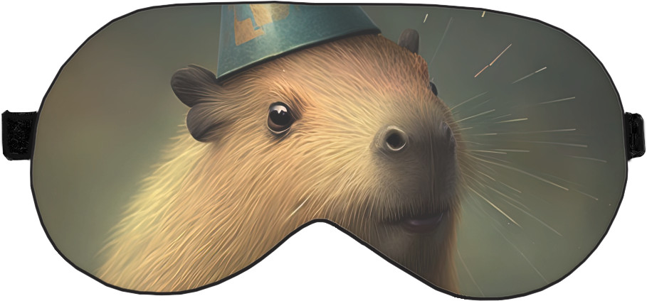  Capybara in a cap