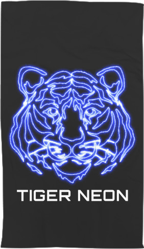 Tiger neon art