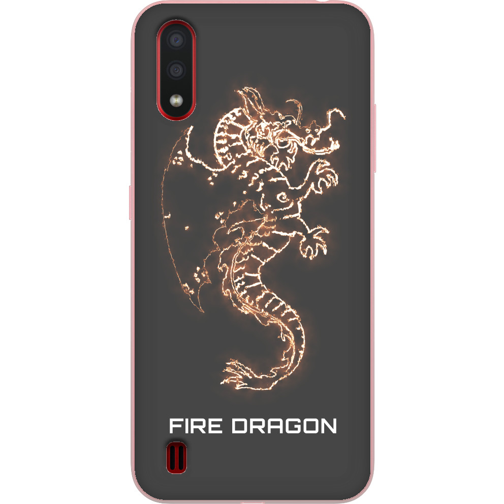 Дом Дракона / House of the Dragon - Чехлы Samsung - Fire Dragon - Mfest