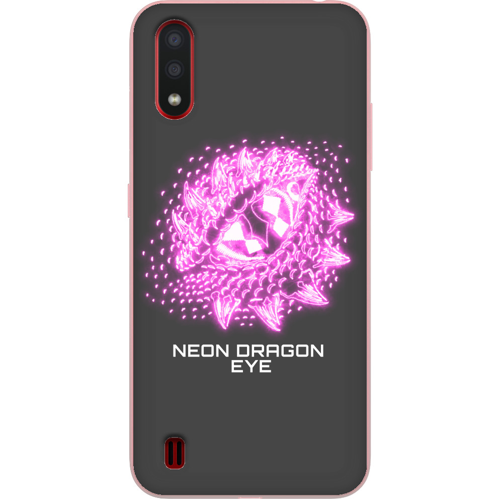 Дом Дракона / House of the Dragon - Чехлы Samsung - Neon dragon eye - Mfest