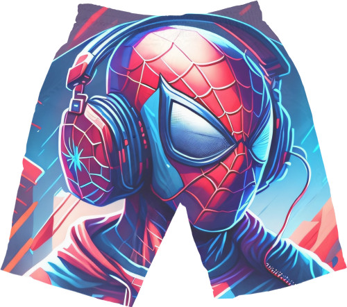 Супергеройские - Шорты 3D Мужские - Человек паук - Mfest