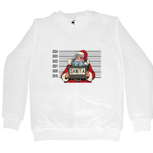 НОВЫЙ ГОД - Sweatshirt Premium Men - santa claus - Mfest