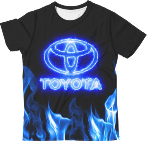 Авто - Футболка 3D Чоловіча - Toyota Neon - Mfest