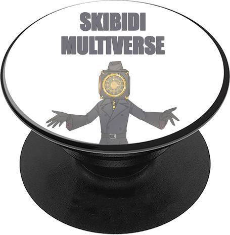 Skibidi Toilet VS Cameraman - PopSocket Подставка для мобильного - Skibidi Multiverse  - Mfest