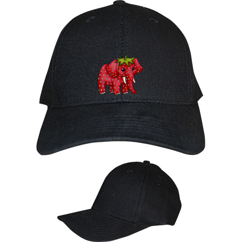 МЕМИ / МЕМАСИКИ - Кепка 6-панельна Дитяча - Strawberry Elephant - Mfest