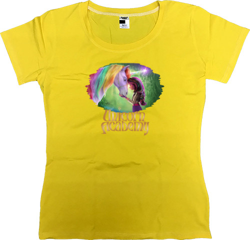 Unicorn Academy - Premium Women's T-shirt - Unicorn Academy - Mfest