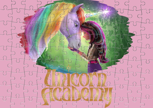Unicorn Academy - Пазл із маленькими елементами - Unicorn Academy - Mfest