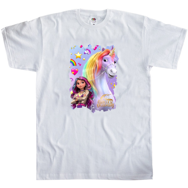 Unicorn Academy - T-shirt Classic Kids Fruit of the loom - Sofia and the Unicorn Wildstar - Mfest