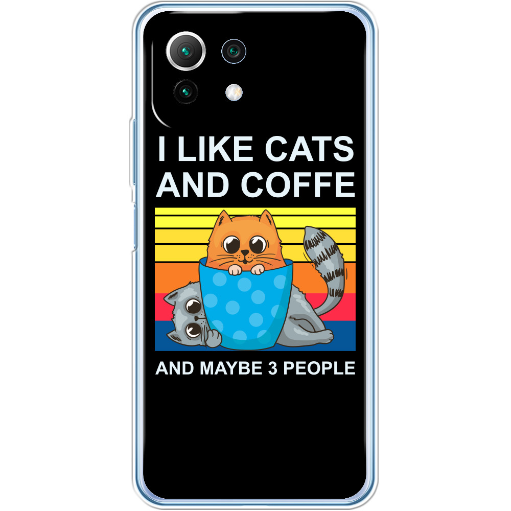 Прикольні картинки - Чохли Xiaomi - I like cats - Mfest