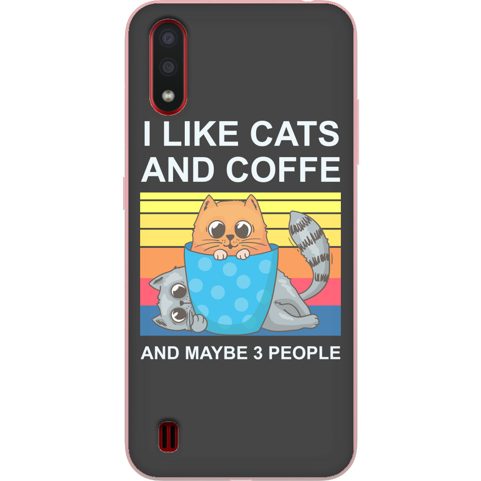 Прикольні картинки - Чохли Samsung - I like cats - Mfest
