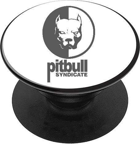 Автомобильная тематика - PopSocket Stand for mobile - Pitbull Syndicate - Mfest