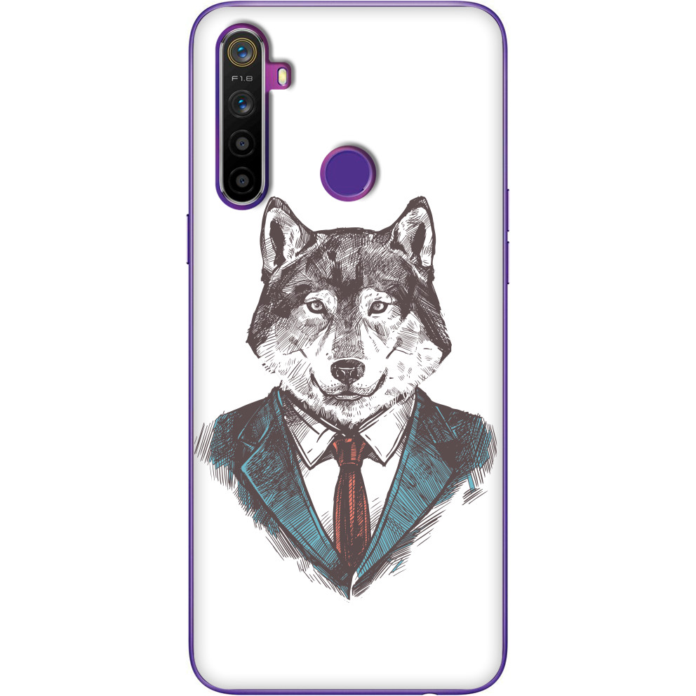 Wolf in a suit