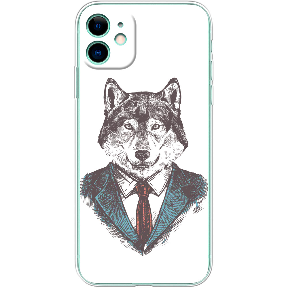 Wolf in a suit