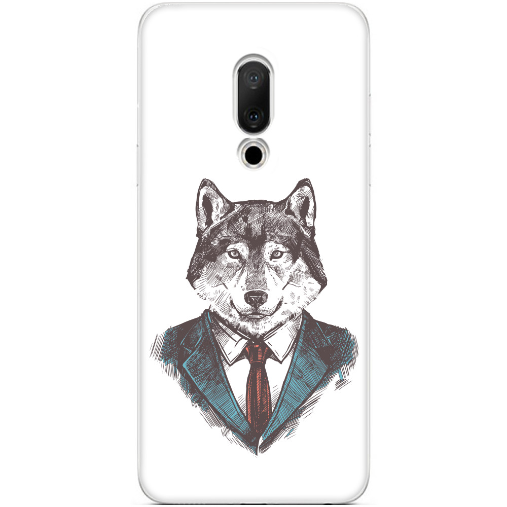 Wolf in a suit