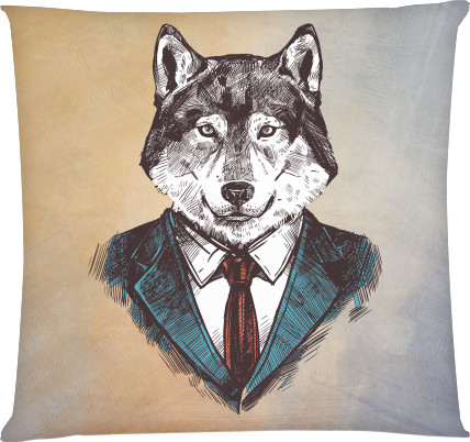 Wolf in a suit