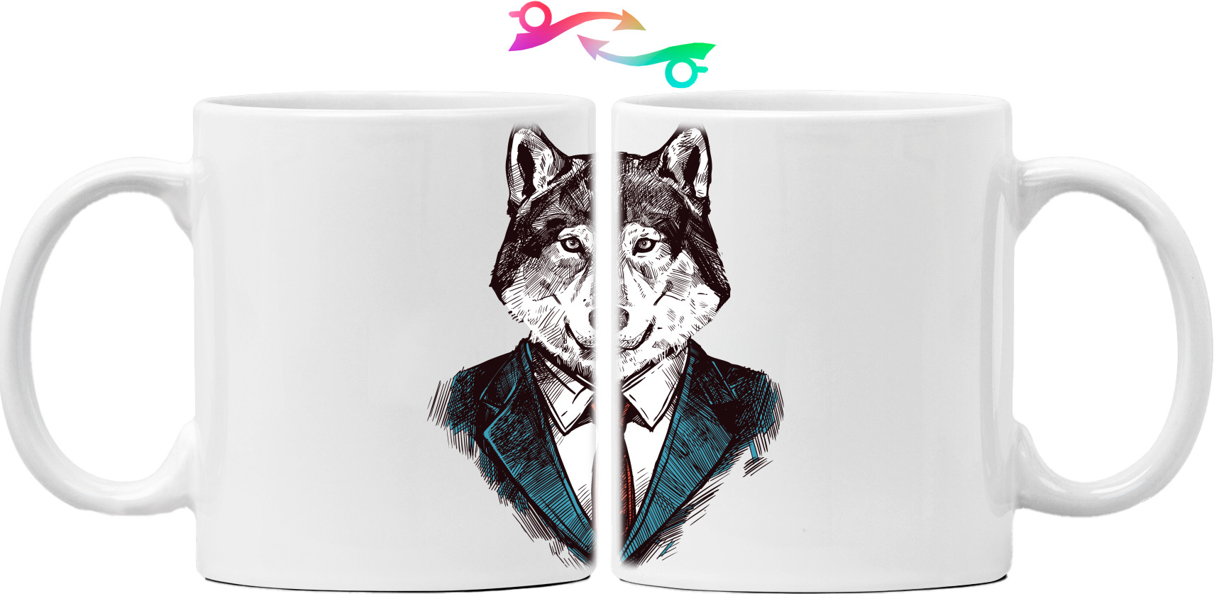 Wolf in a suit