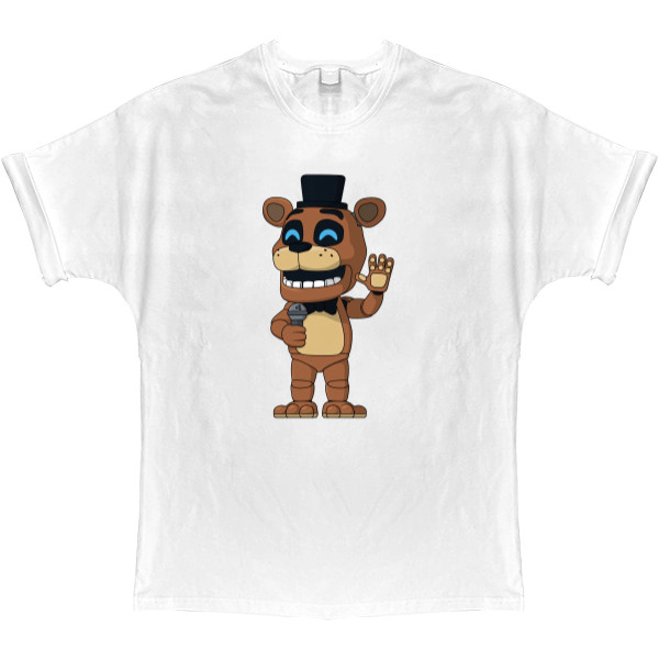 Five Nights at Freddy's - Oversized T-shirt - Freddy Fazbear - Mfest