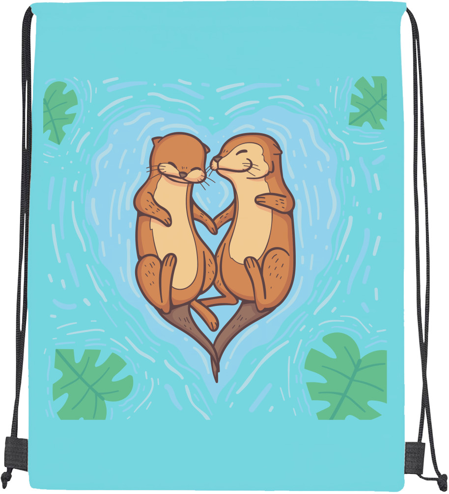 Love is - Sports bag -  Beavers in love - Mfest