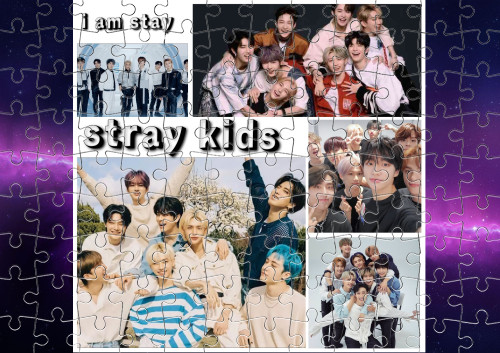 Stray Kids - Пазл із маленькими елементами - Гурт Stray Kids - Mfest