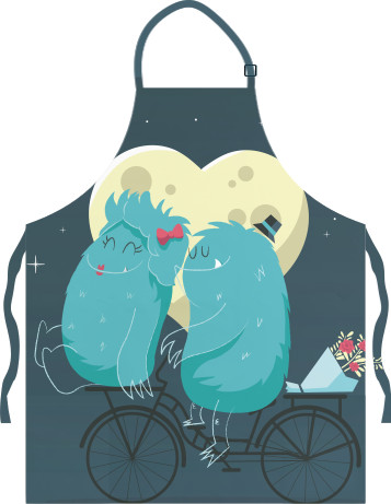 Love is - Apron 3D - Monsters in love - Mfest