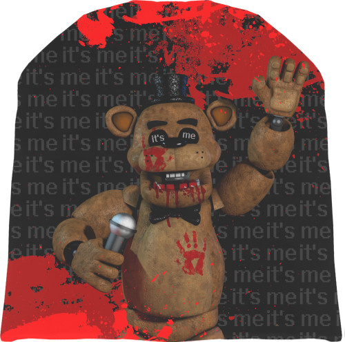 Five Nights at Freddy's - Шапка 3D - FNAF 16 - Mfest