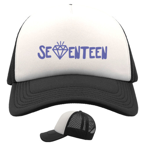 Seventeen - Кепка Тракер Детская - Севентин - Mfest