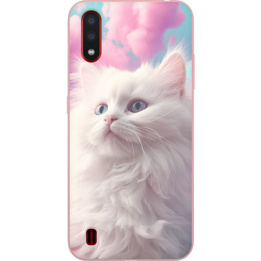 Котики - Чохли Samsung - Кошеня з барвистими хмарами - Mfest