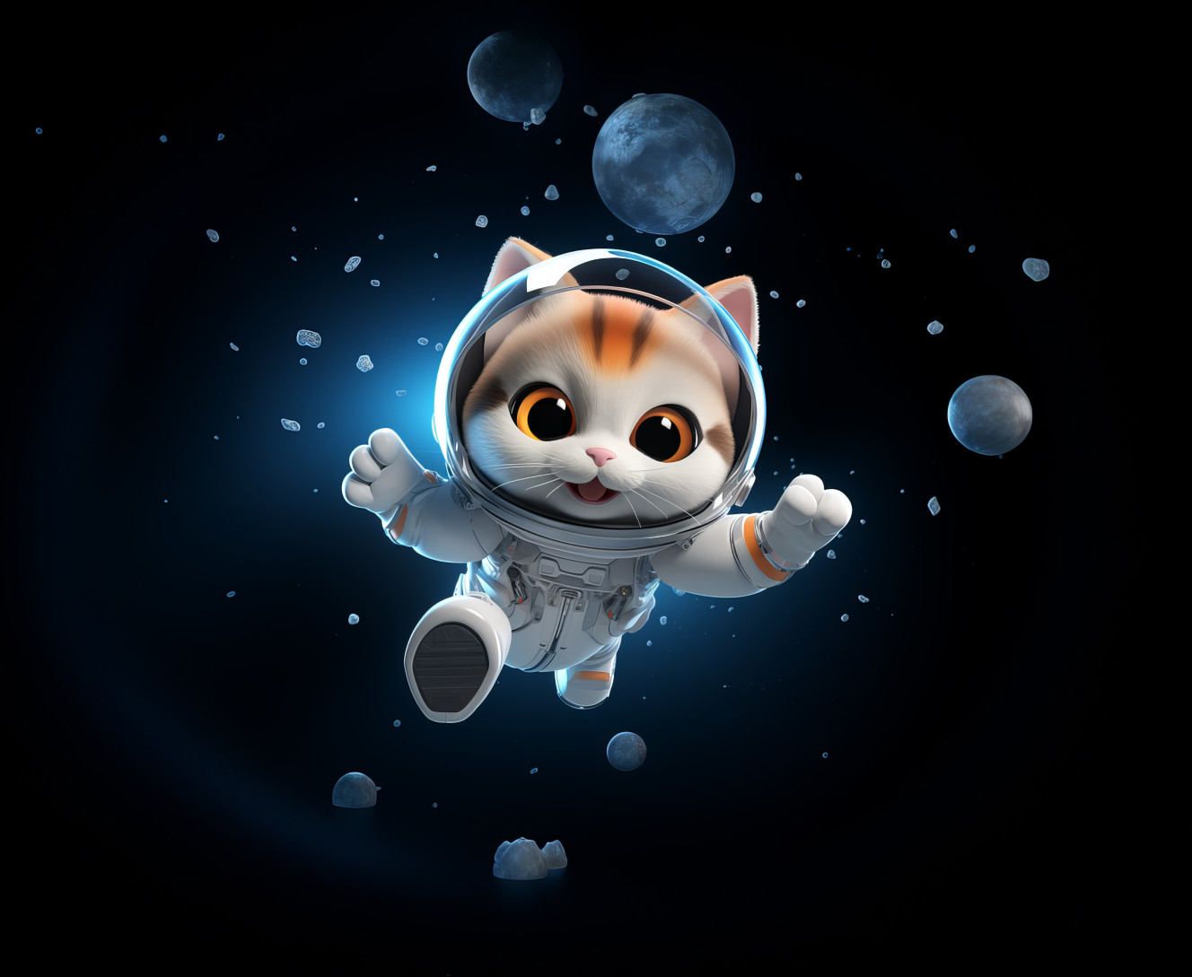 Кот в космосе