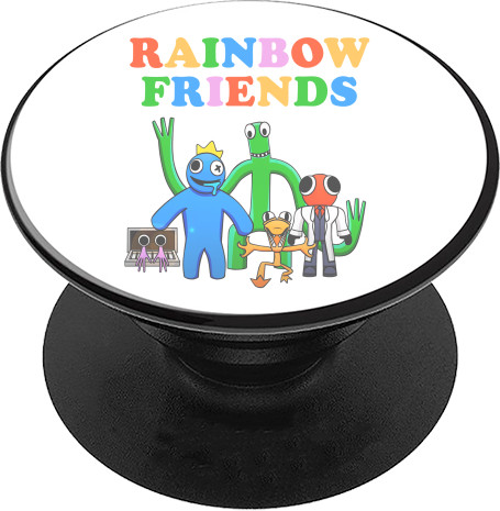 Rainbow Friends - PopSocket Stand for mobile - rainbow friends - Mfest