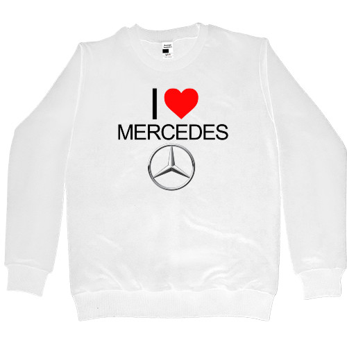 Mercedes-Benz - Свитшот Премиум Детский - I Love Mercedes - Mfest